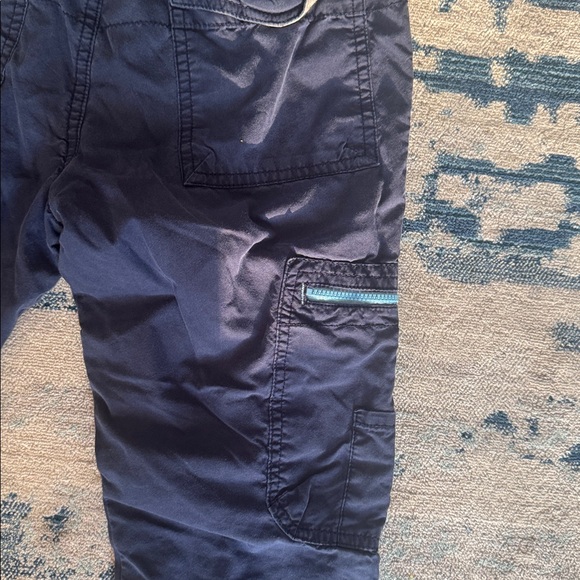 Mini Boden Jersey Lined Cargo Pants - Picture 7 of 8